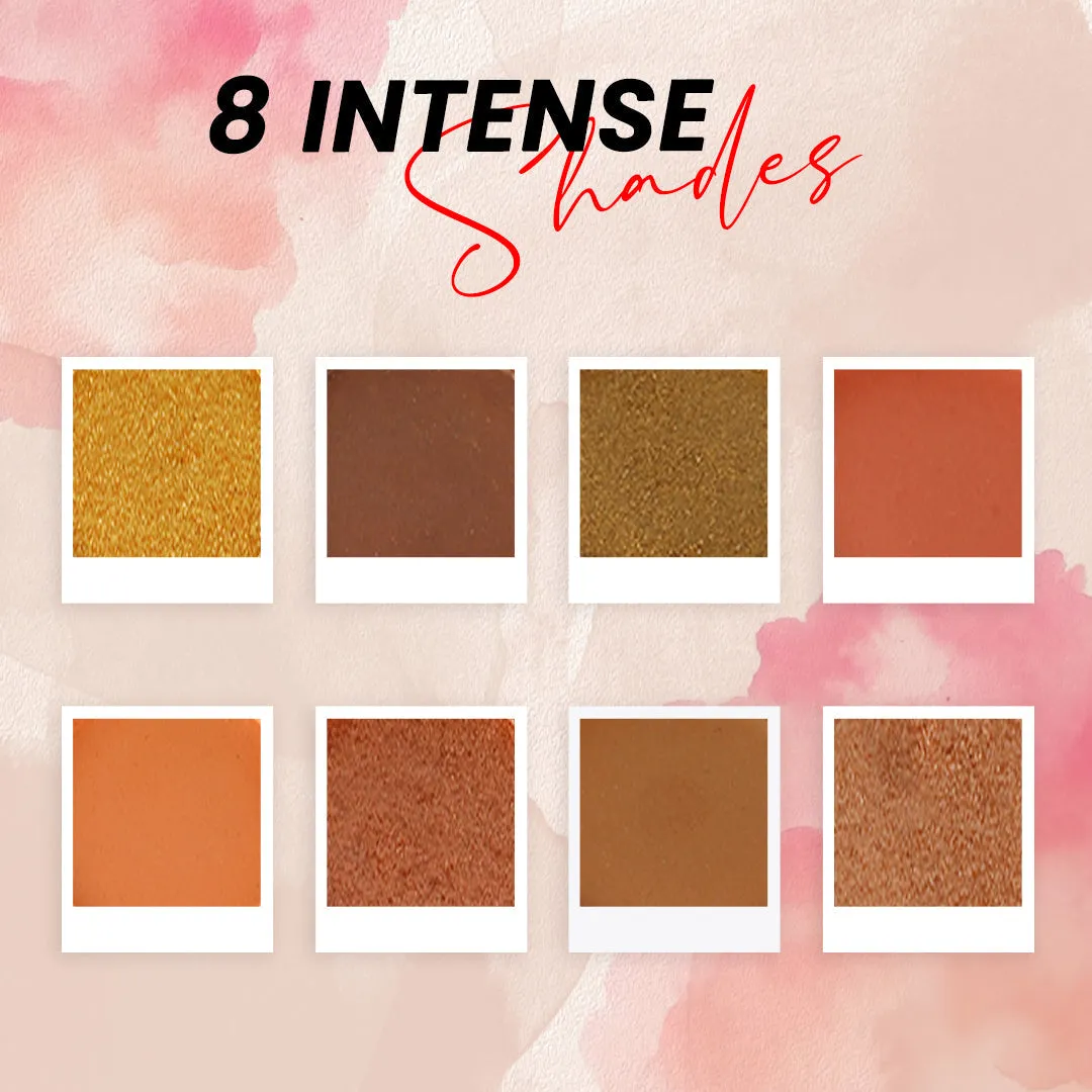 Combo of Glided Gala Eyeshadow Palette   Shimmer Highlighter