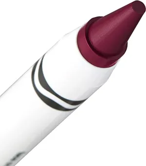 Crayola Beauty Maroon Lip Cheek Crayon 2 in Use as Lipstick or Blush for Silky Smooth Lips/Cheeks With Highly Pigmented Color/Ultra Creamy(No Mess/Talc Free/Vegan Friendly), 0.07 Oz