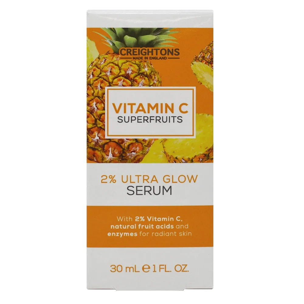 CREIGHTONS VITAMIN C SUPERFRUITS ULTRA GLOW FACE SERUM 30ML