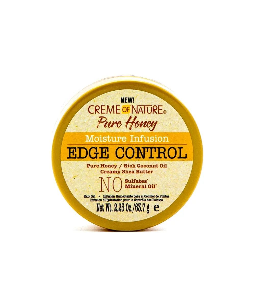 Creme Of Nature Pure Honey Moisture Infusion Edge Control 2.25Oz