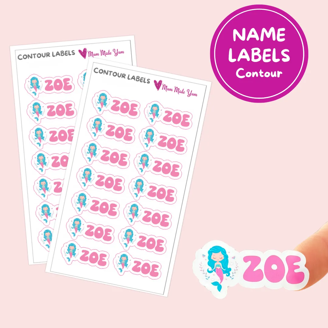 Custom Name Labels - Contour