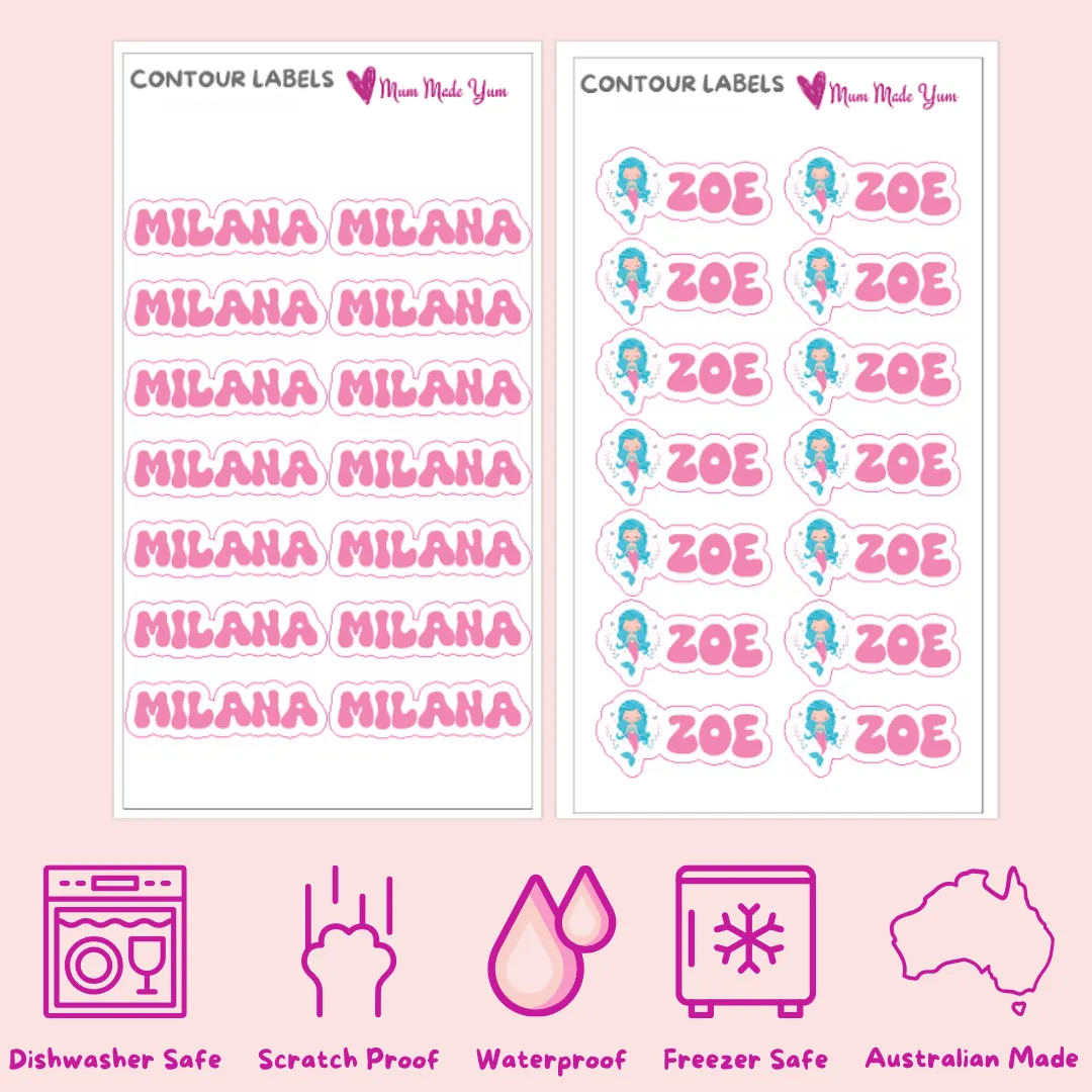 Custom Name Labels - Contour