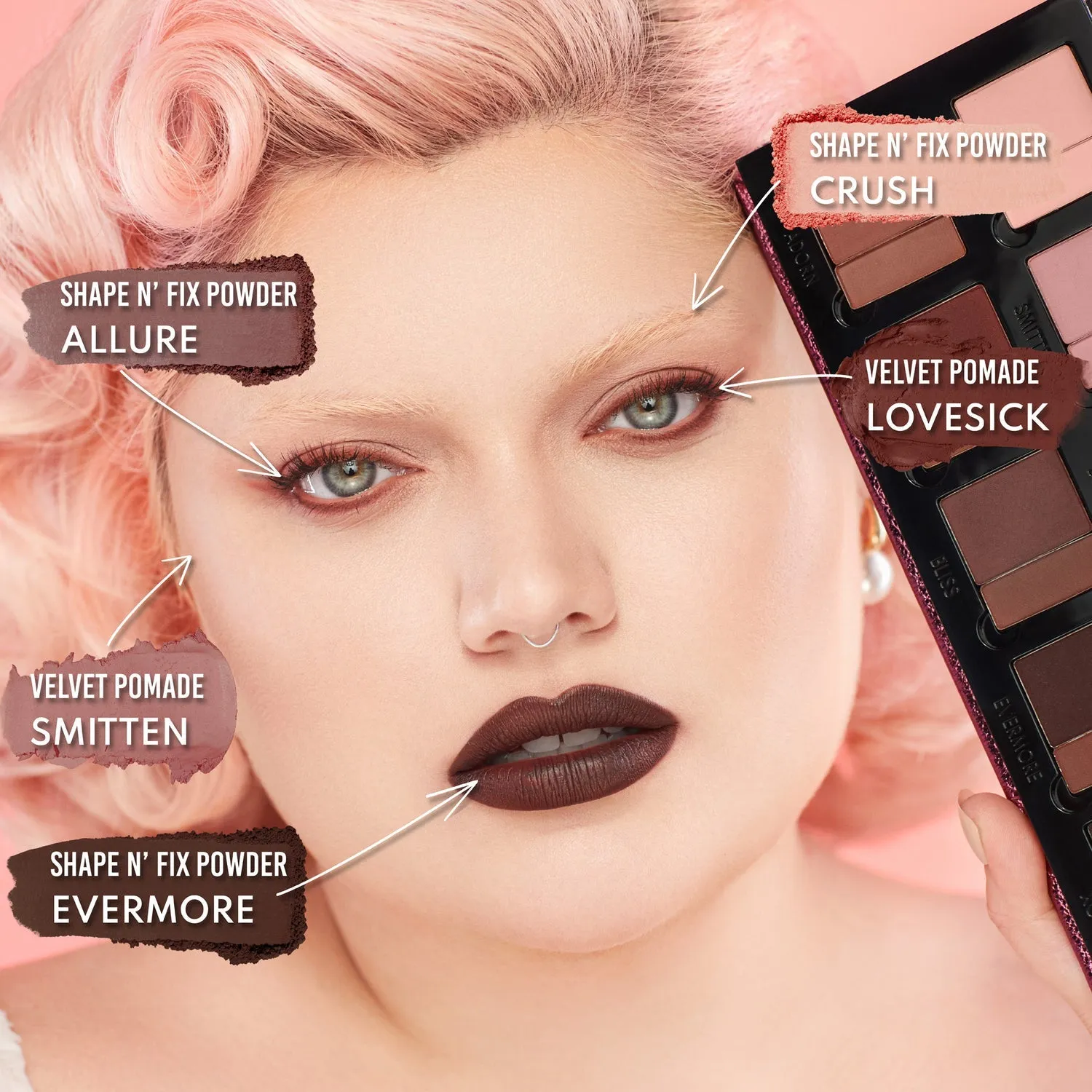 Danessa Myricks Groundwork Palette - Blooming Romance