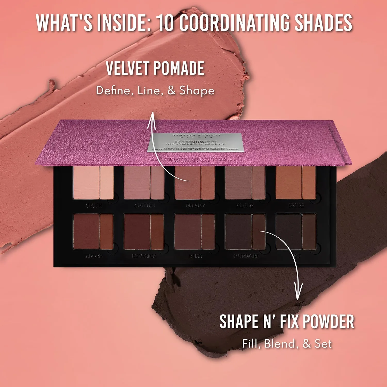 Danessa Myricks Groundwork Palette - Blooming Romance