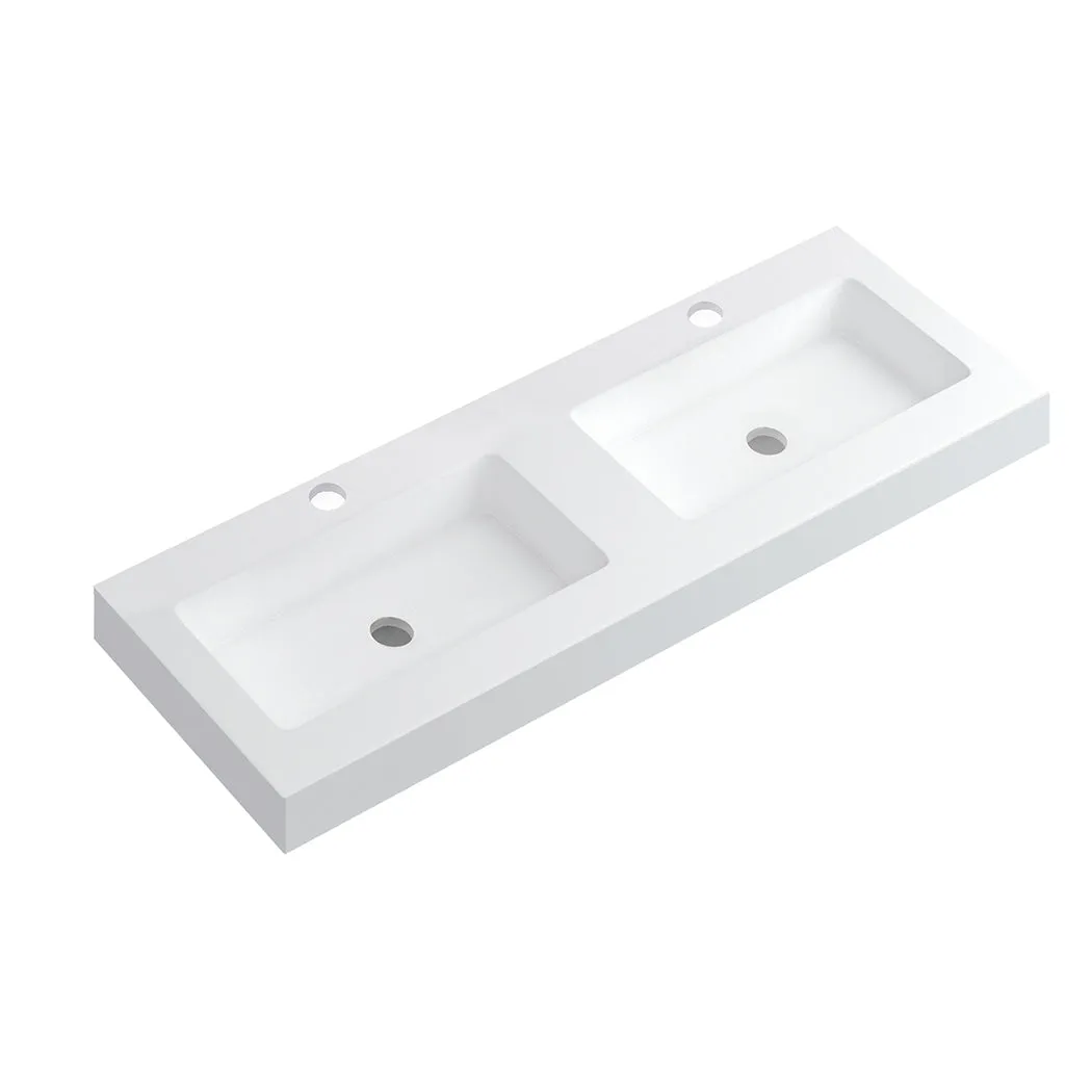 DAX Bayside Double Vanity Top 48 Inches w/ Integrated Matte Basin (DAX-BAY481AMB)