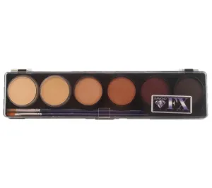 Diamond FX Face Paint -  6 Color Skin  Palette