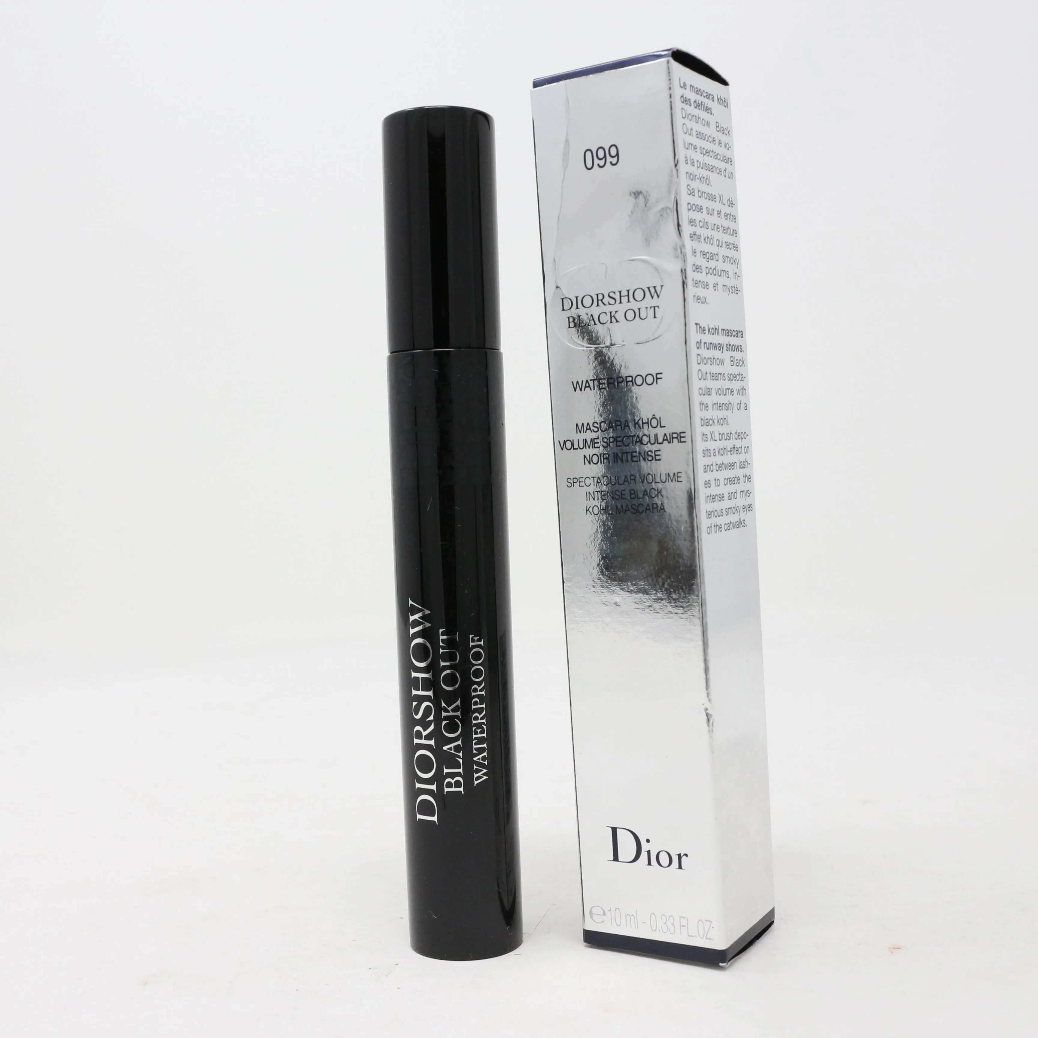 Dior Diorshow Black Out Waterproof Mascara 0.33oz 099 Khol Black New With Box