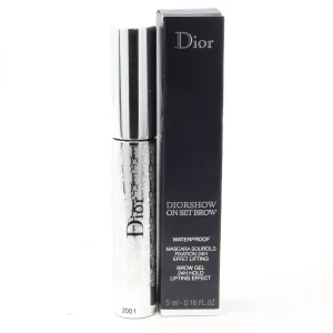 Dior On Set Brow Waterproof Mascara  0.16oz/5ml New With Box