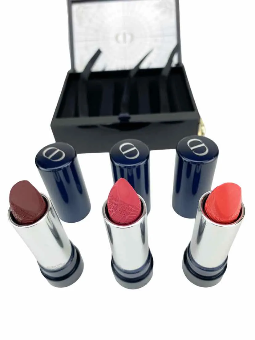Dior Women's Lipstick Perfume Notebook Set