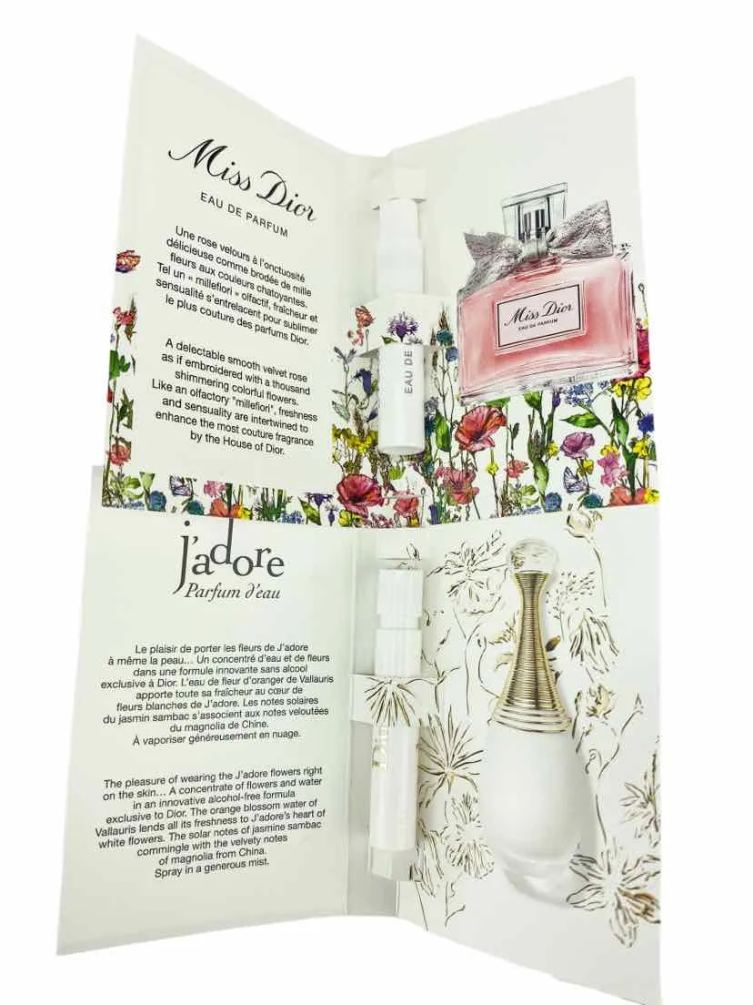 Dior Women's Lipstick Perfume Notebook Set