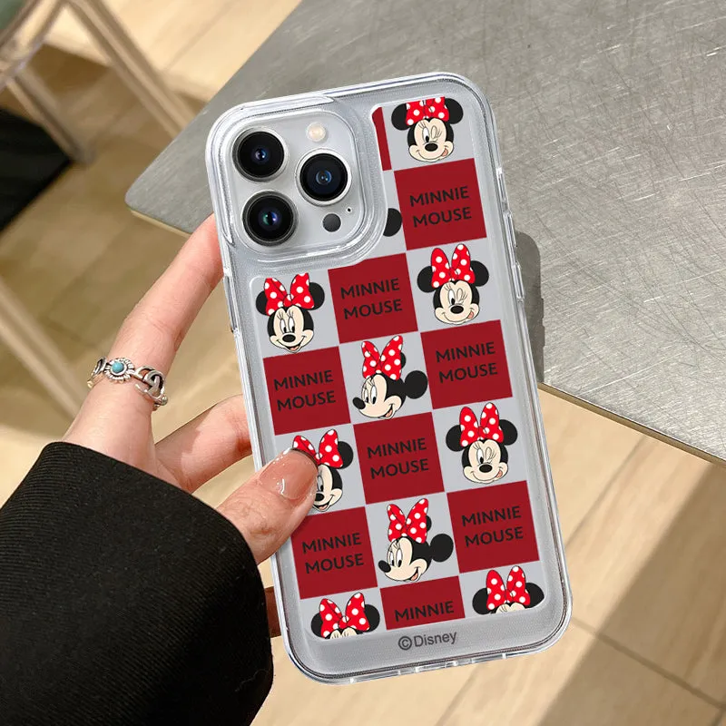 Disney Clear Shockproof Air Cushion Back Case Cover