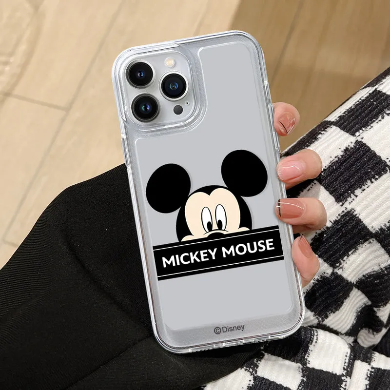 Disney Clear Shockproof Air Cushion Back Case Cover