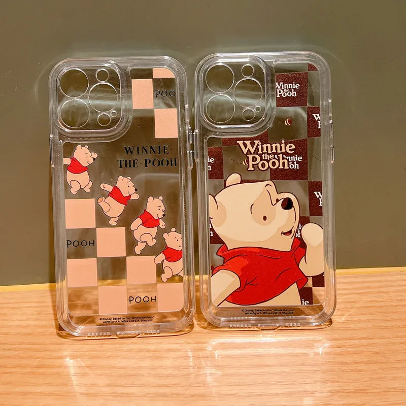 Disney Clear Shockproof Air Cushion Back Case Cover