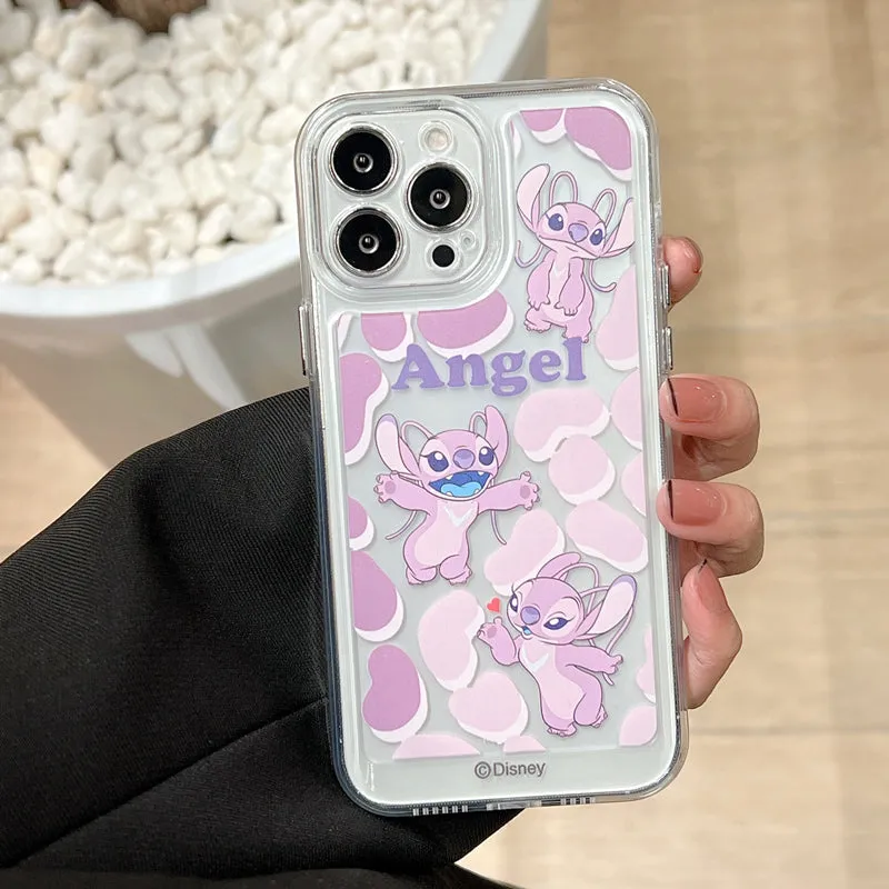 Disney Clear Shockproof Air Cushion Back Case Cover