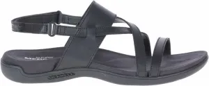 District Hayes Strap Ltr--Blk-Black Womens Sandals Land