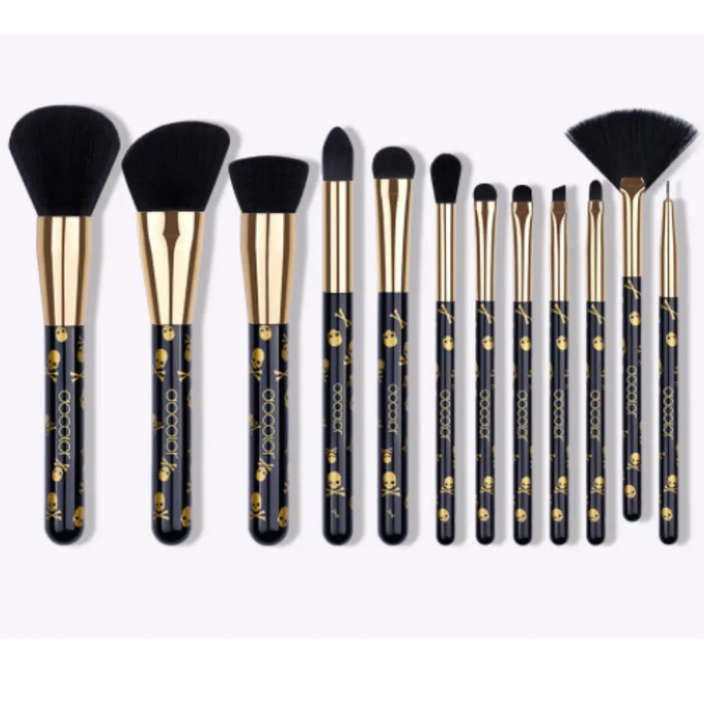 Docolor Goth - 12 Piece Makeup Brush Set