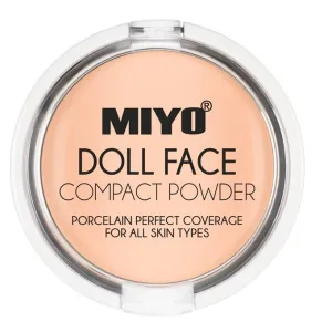 Doll Face Compact Powder puder matujący do twarzy 02 Cream 7.5g