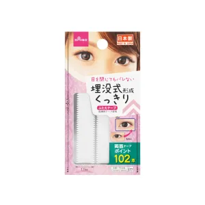 Double Folded Eyelid Tape - Double Sided Point - 102Pcs