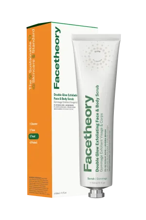 Double Glow Exfoliating Face & Body Scrub