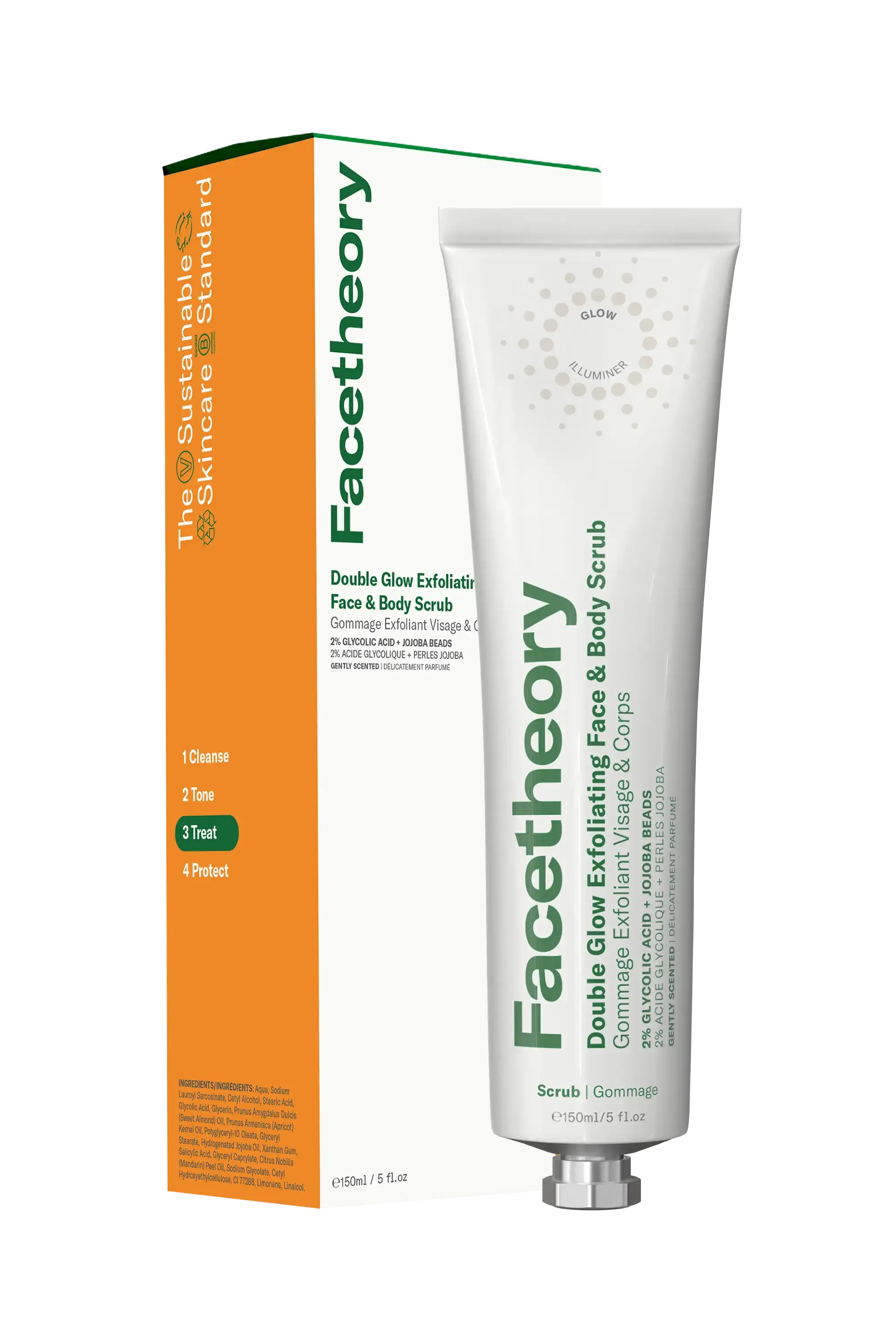 Double Glow Exfoliating Face & Body Scrub