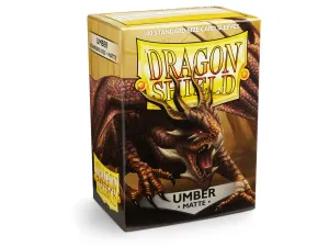 Dragon Shield Card Sleeves (Matte Umber - 100 Standard Size)