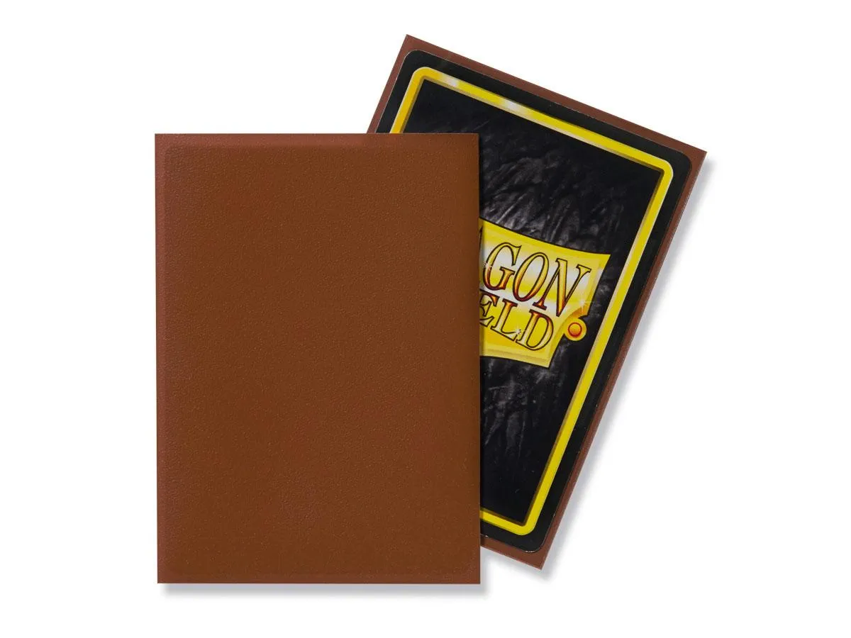 Dragon Shield Card Sleeves (Matte Umber - 100 Standard Size)