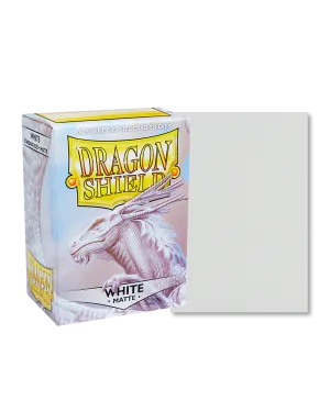 Dragon Shields: (100) Matte White