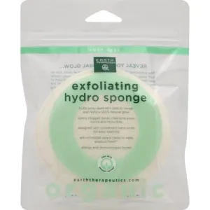 Earth Therapeutics Organic Cotton Round Sponge 1 CT [UNFI #03184] T