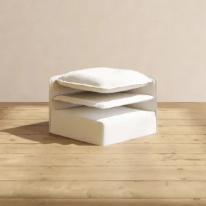 Elevate Comfort Layer for 8-Seater Open-Ends U-Sectional in Powder