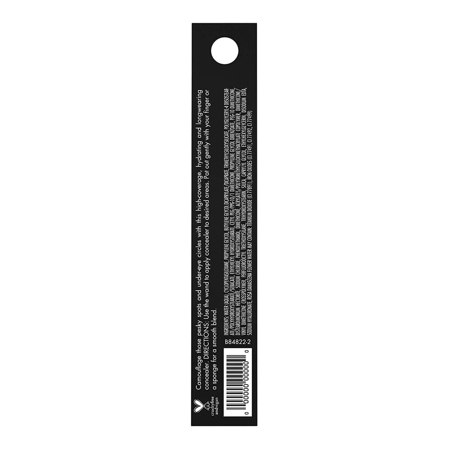 e.l.f. 16HR Camo Concealer, Full Coverage & Highly Pigmented, Matte Finish, Rich Chocolate, 0.203 Fl Oz (6mL)