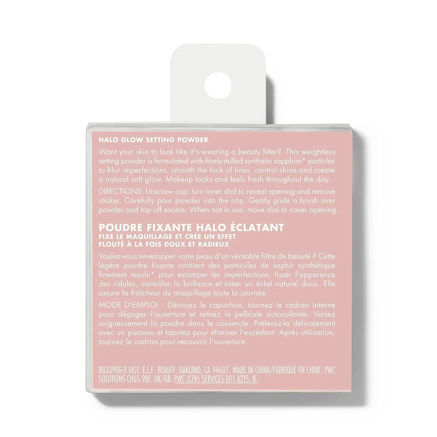 e.l.f. Halo Glow Soft Focus Setting Powder, Silky Setting Powder For Creating Soft Glow Without Shine, Smooths Pores & Lines