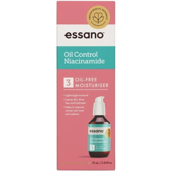 Essano Oil Control Niacinamide Oil-Free Moisturiser - 75ml