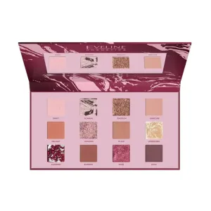 Eveline Cosmetics Eyeshadow Palette 12 Colors Shocking Nudes