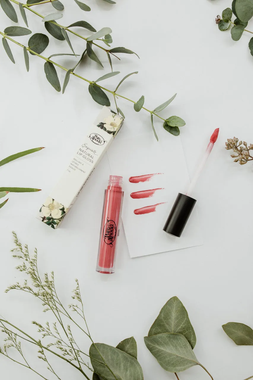 Exquisite Natural Lip Gloss - Pomegranate (Matte)