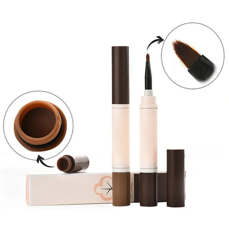 Eyebrow Gel Shaping Powder Brush Kit