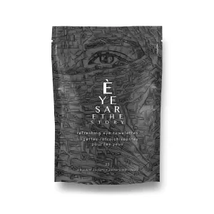 Eyes are the Story, Refreshing Towelettes Wipes for Eyelid Hygiene (20ct)