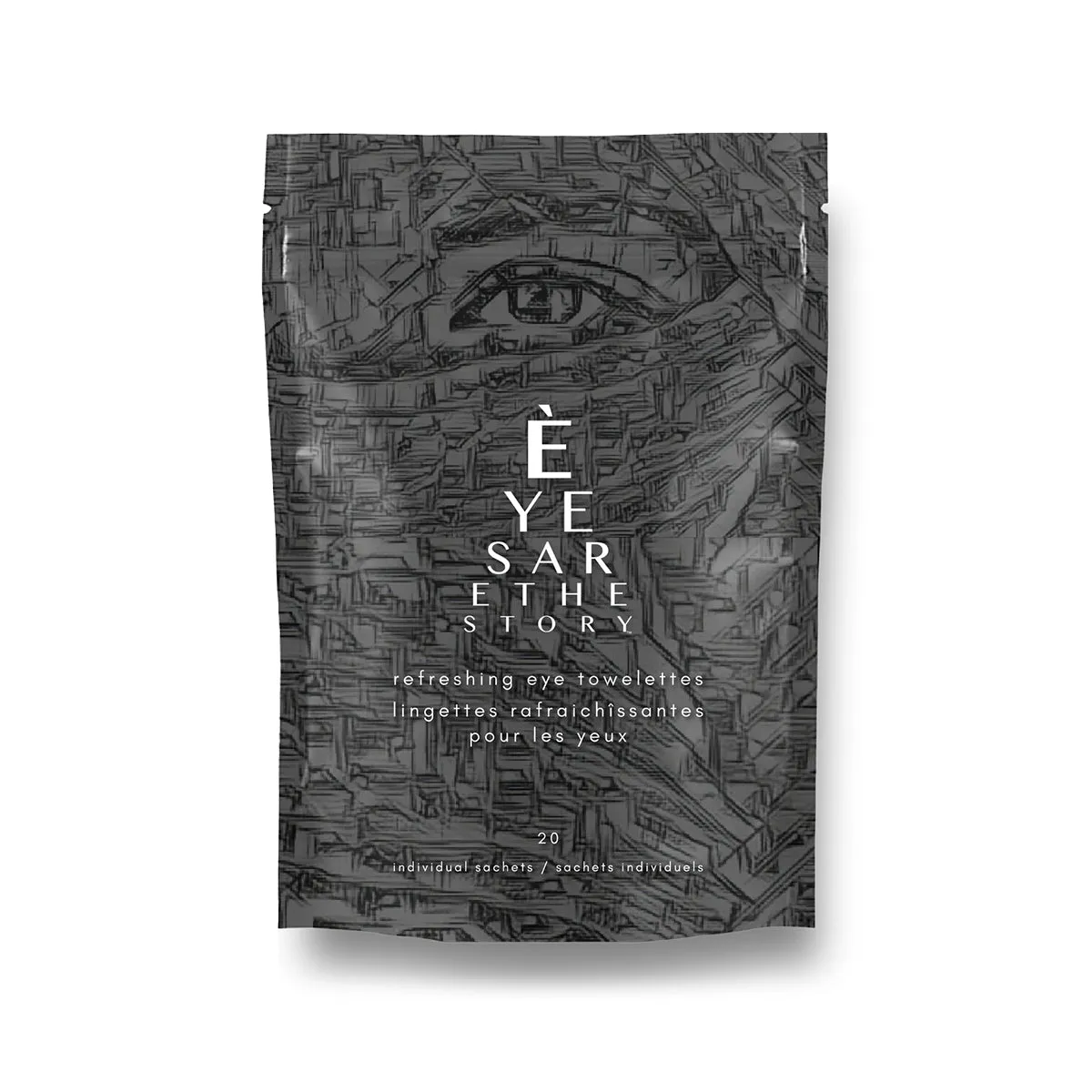 Eyes are the Story, Refreshing Towelettes Wipes for Eyelid Hygiene (20ct)