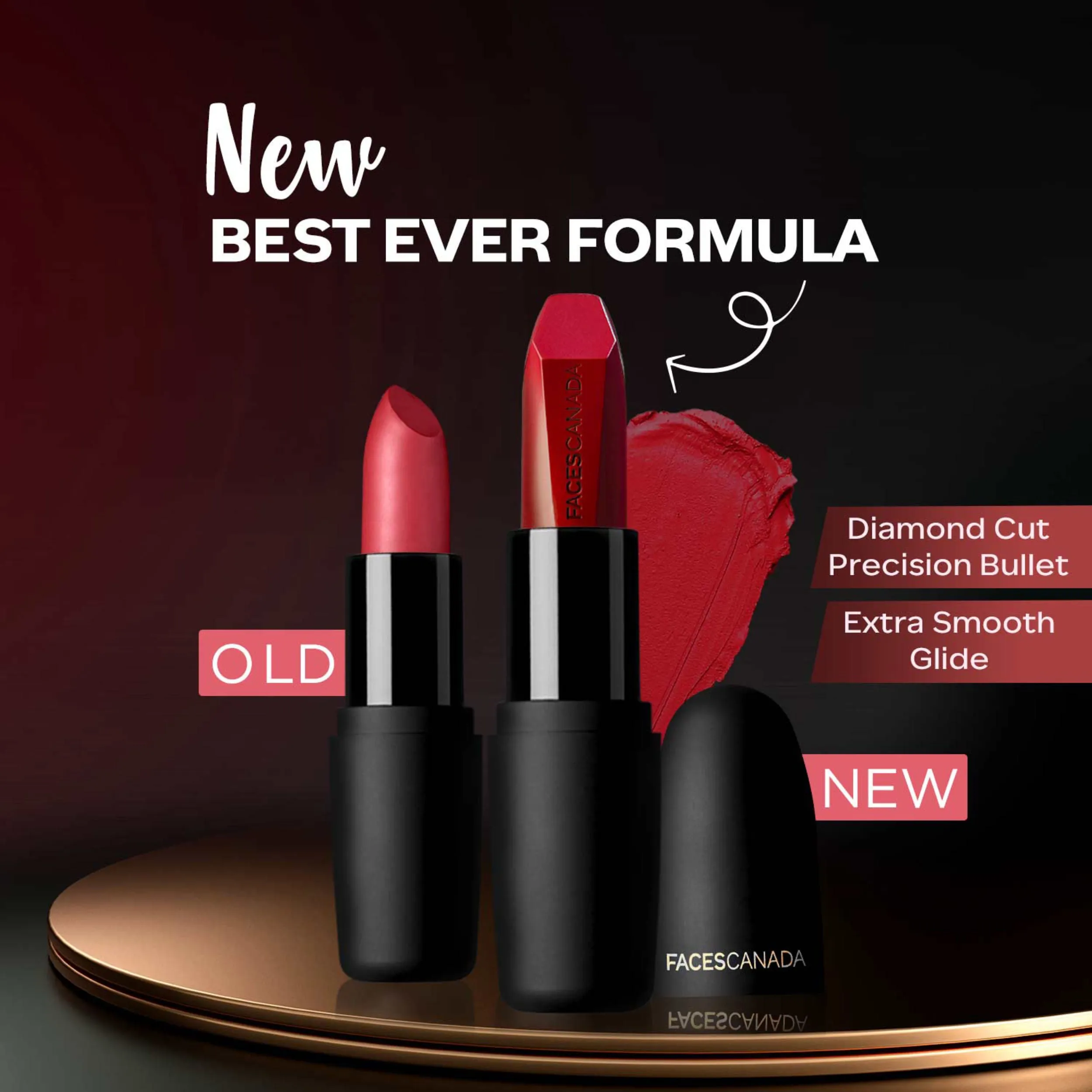 Faces Canada Weightless Matte Lipstick |Jojoba and Almond Oil enriched| Highly pigmented | Smooth One Stroke Weightless Color | Keeps Lips Moisturized | Shade - Pretty Sepia 4 g
