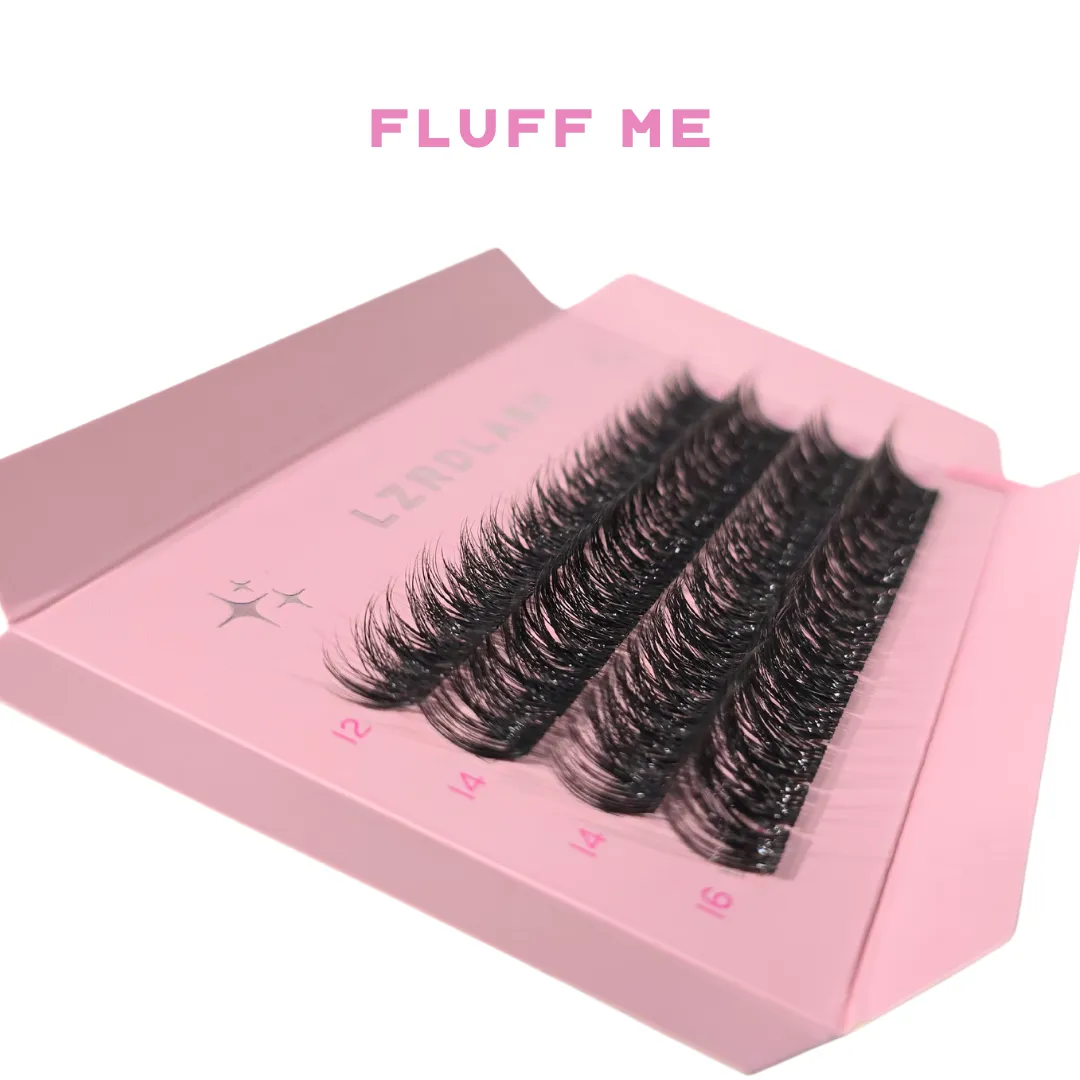 FLUFF ME - Vegan Individual Lash Clusters