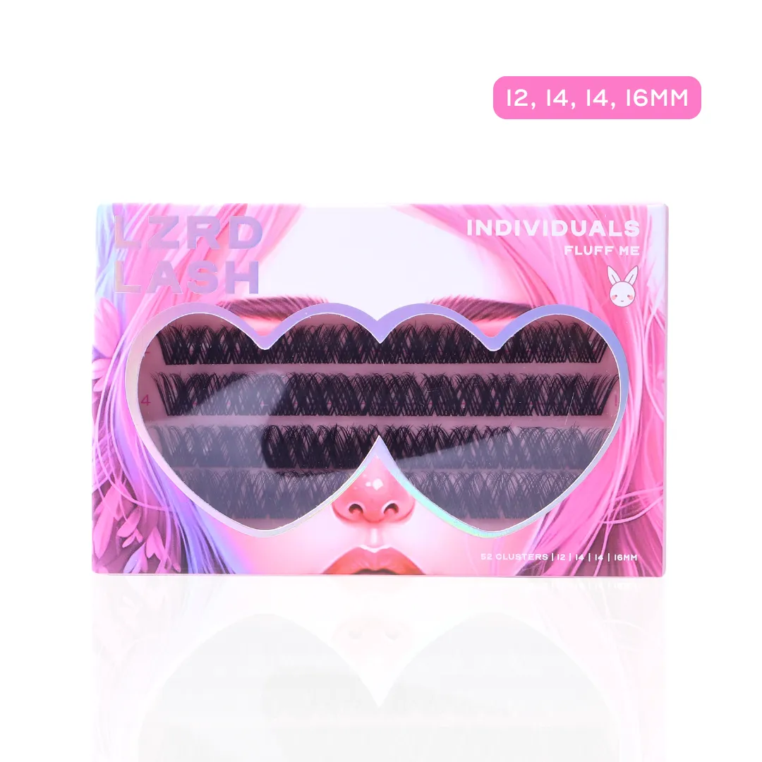 FLUFF ME - Vegan Individual Lash Clusters