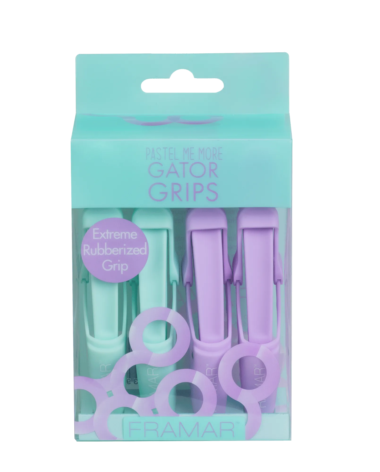 Framar Clips - Gator Grips (Pastel Me More)
