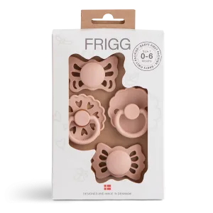 FRIGG BABY'S FIRST PACIFIER SET | BLUSH (FLORAL HEART)