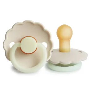 Frigg Pacifier Daisy Cream Night Latex Size 1