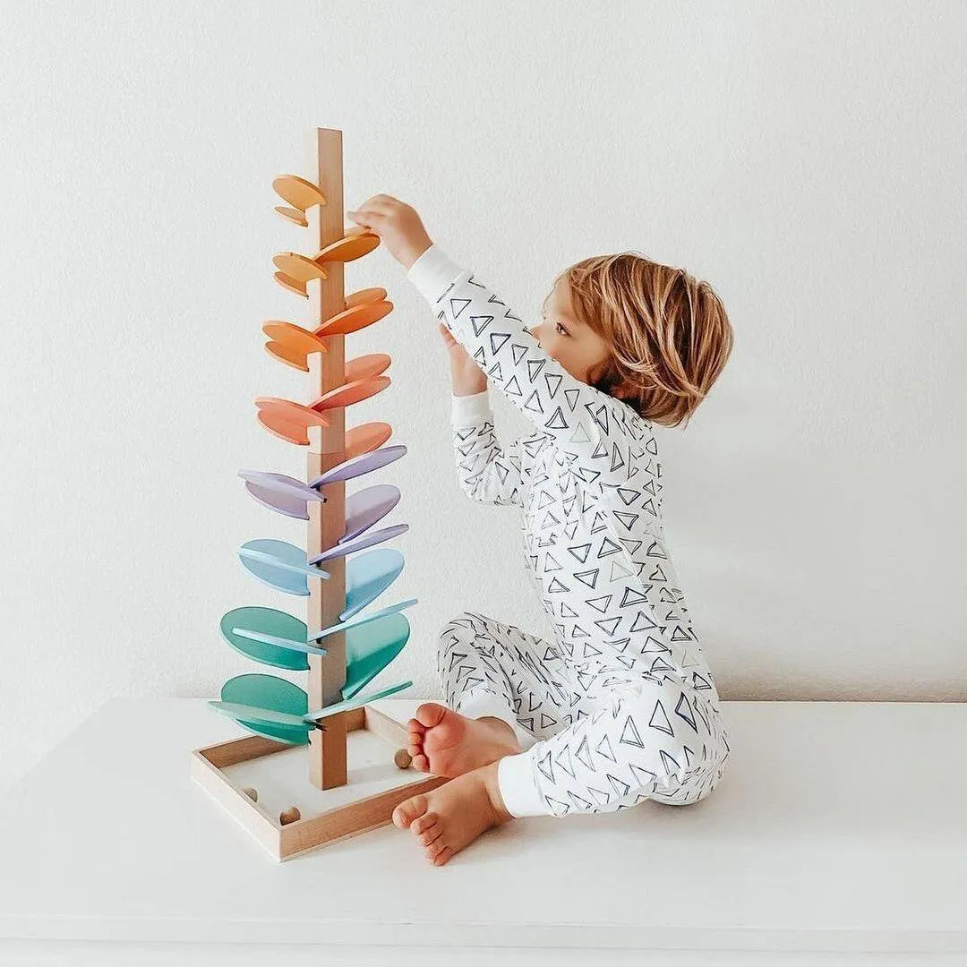 FunPlay - Interactive Rainbow Marble Sound Tree