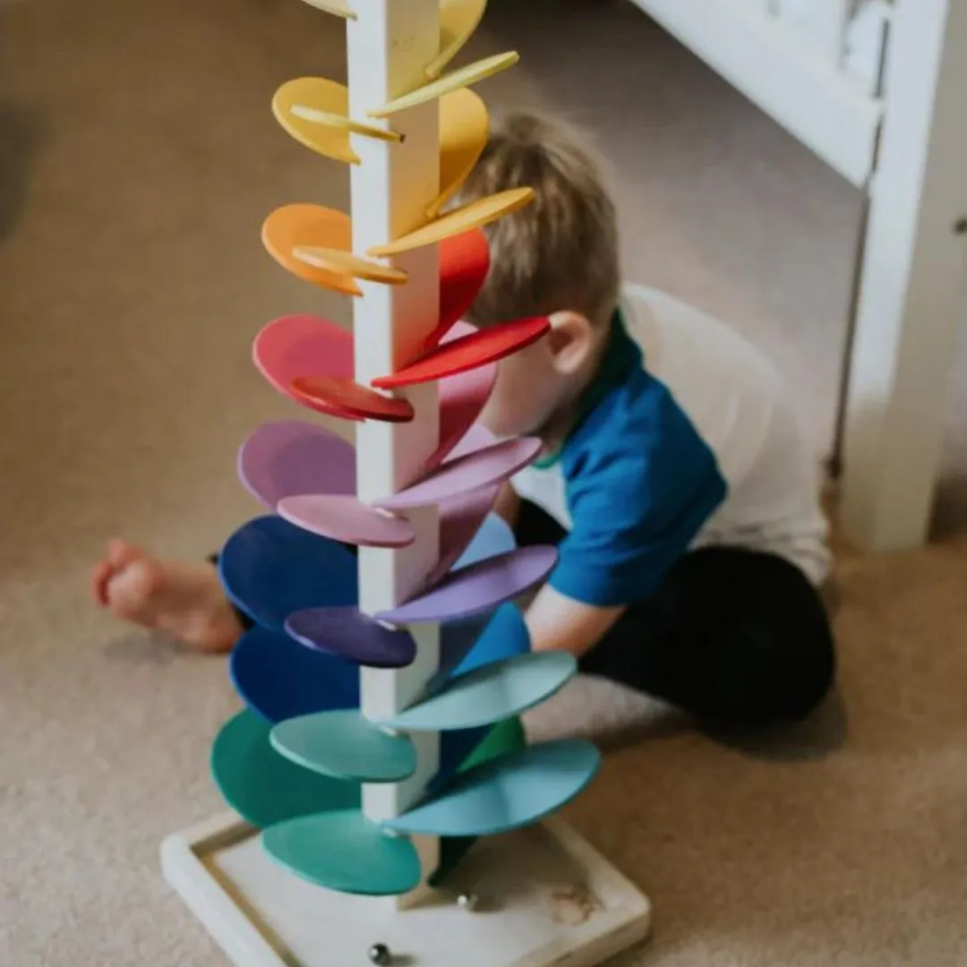 FunPlay - Interactive Rainbow Marble Sound Tree