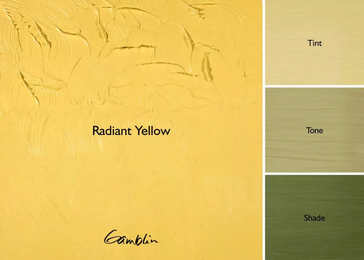 Gamblin Artist's Oil Colors Radiant Yellow 150 ml