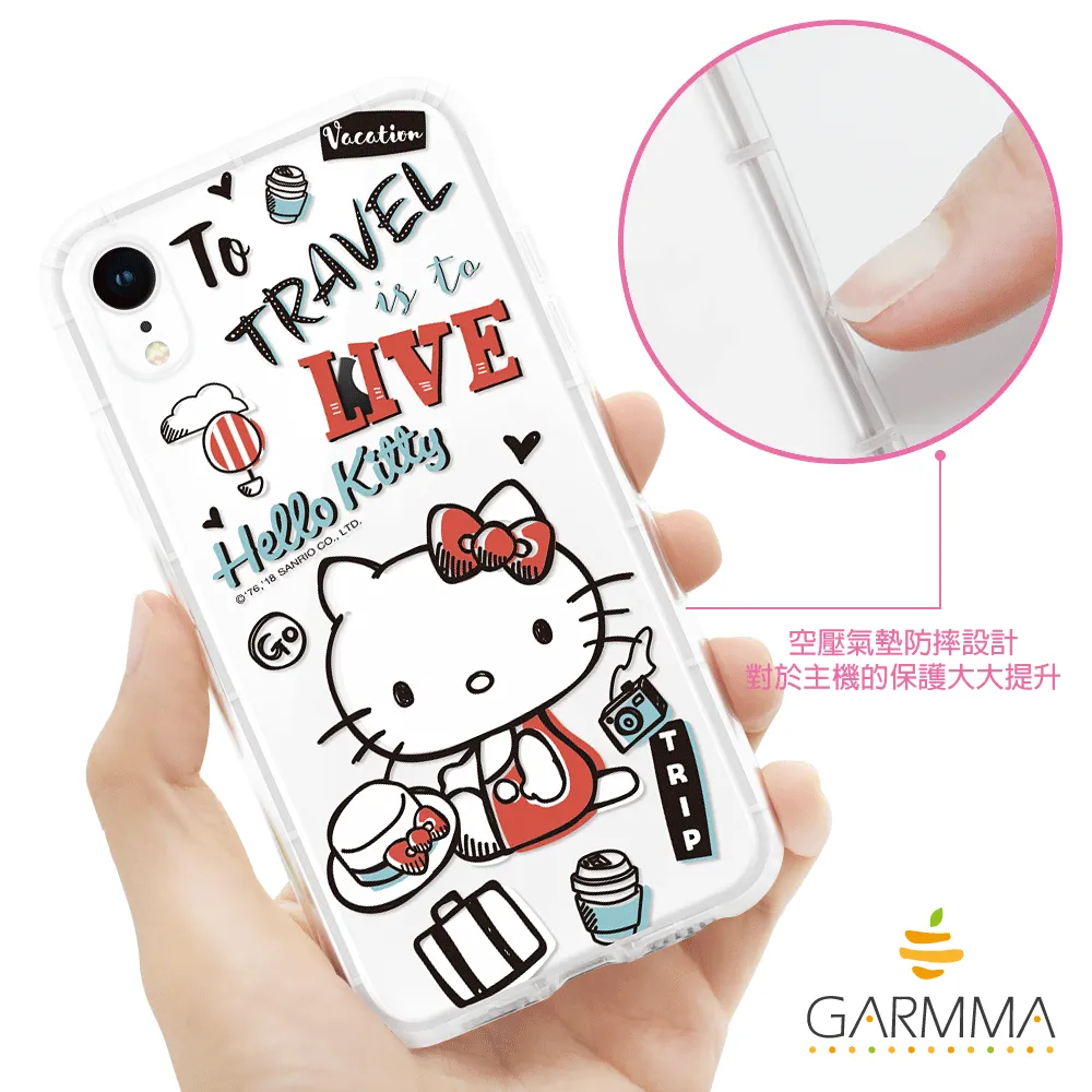 GARMMA Little Twin Stars & Hello Kitty & My Melody Air Bag Soft Back Case Cover