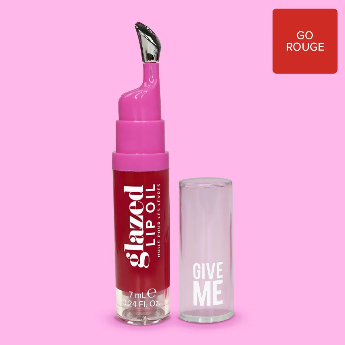 Glazed Lip Oil - Go Rouge
