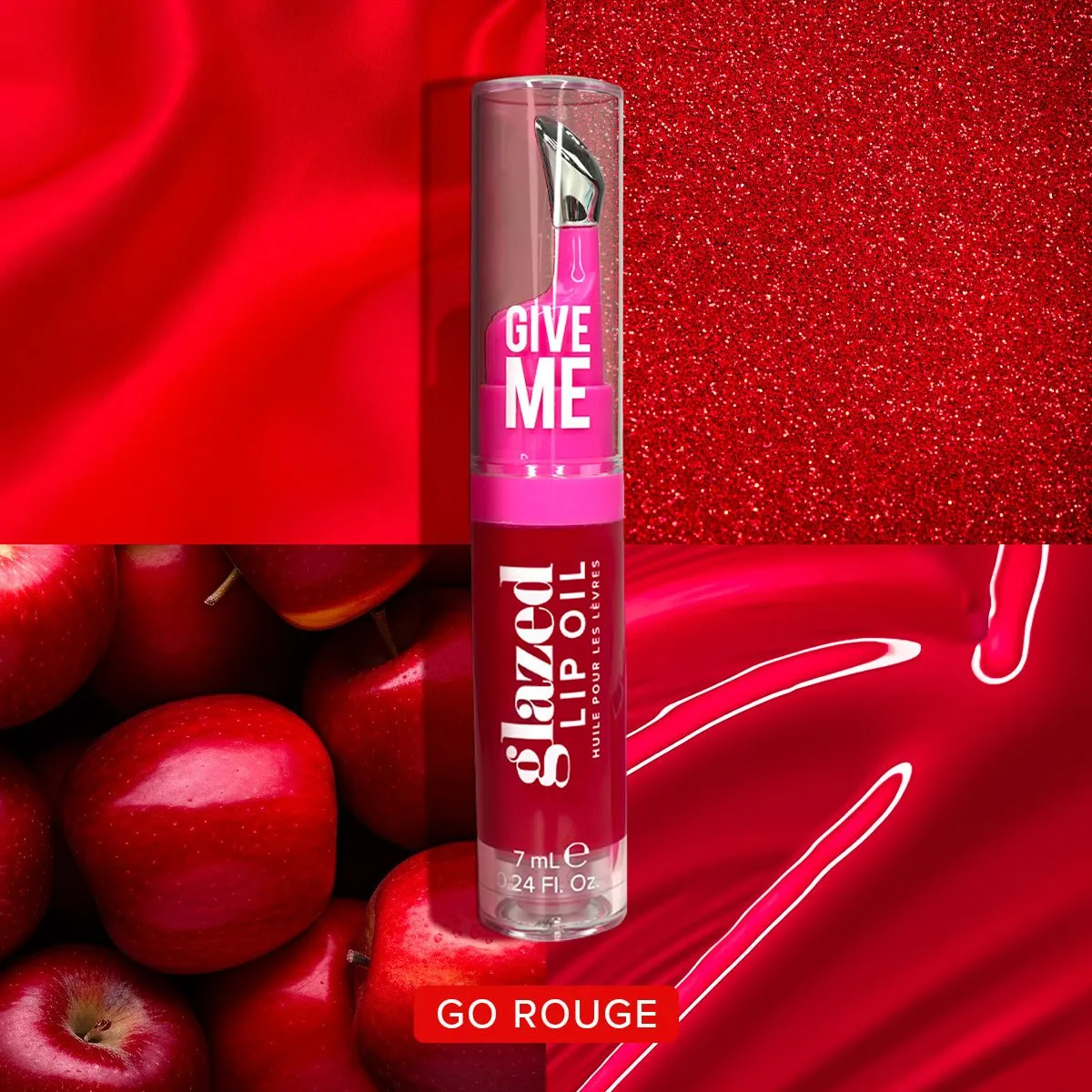 Glazed Lip Oil - Go Rouge