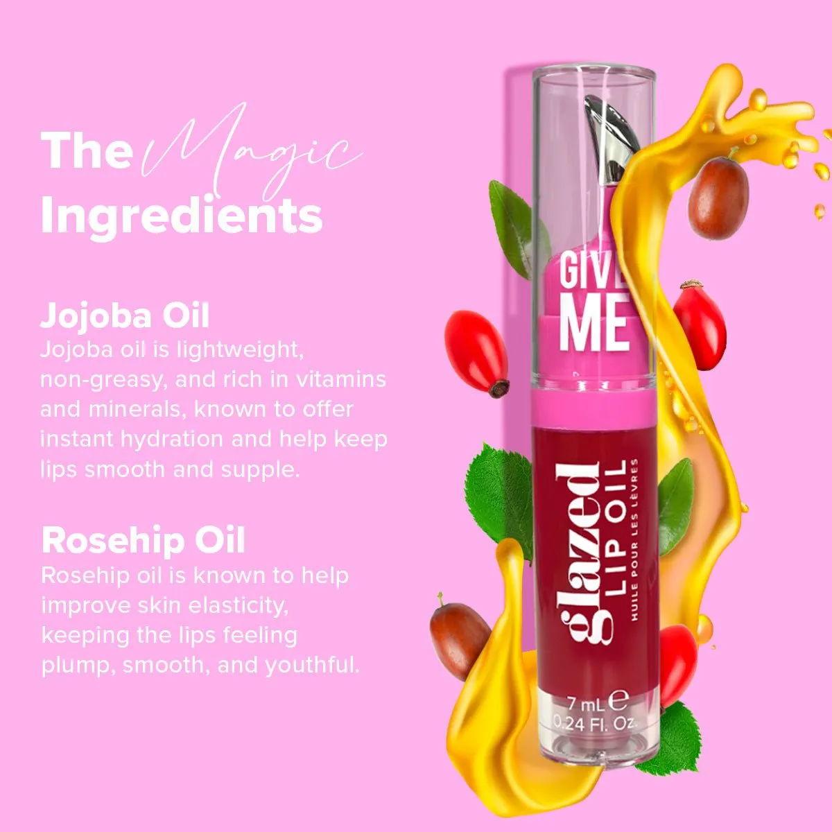 Glazed Lip Oil - Go Rouge